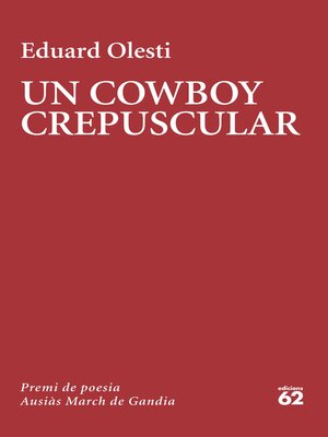 cover image of Un cowboy crepuscular